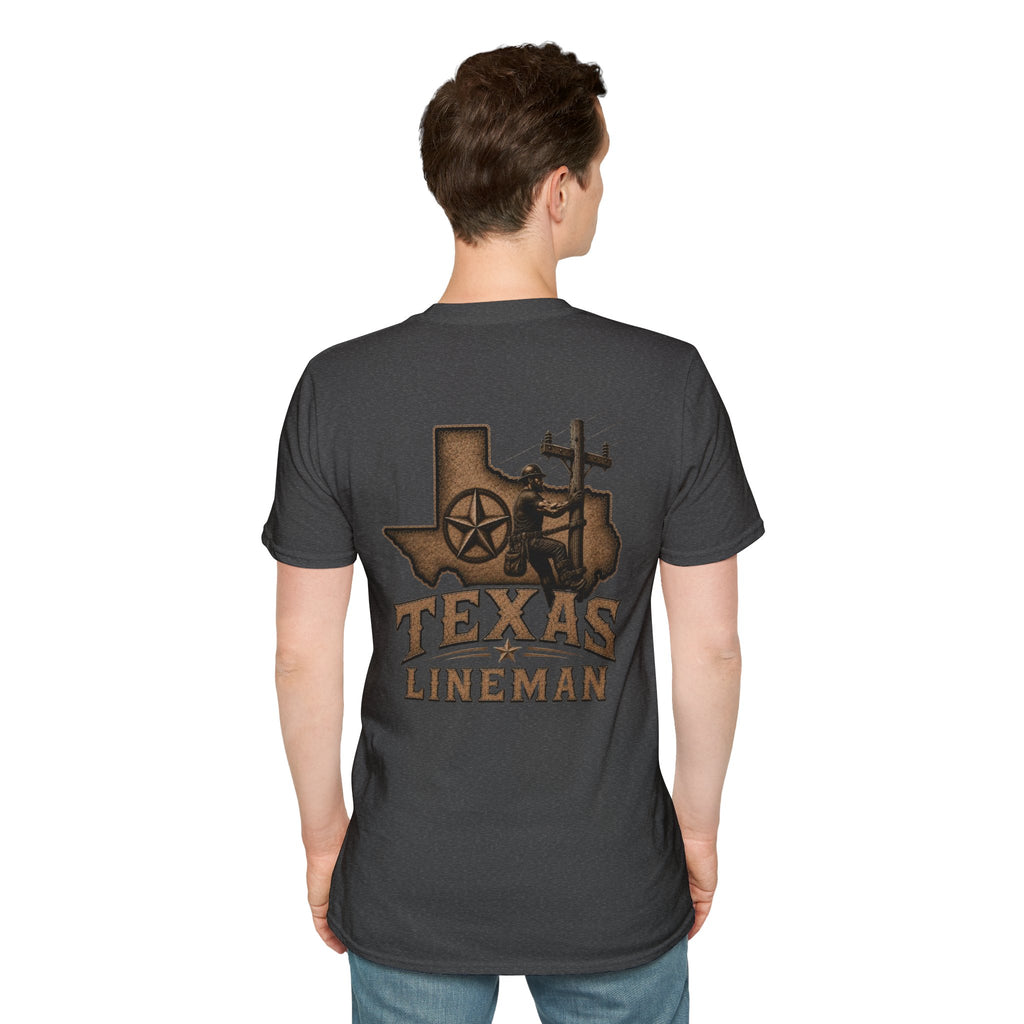 LineDaddy- TX Lineman T-Shirt
