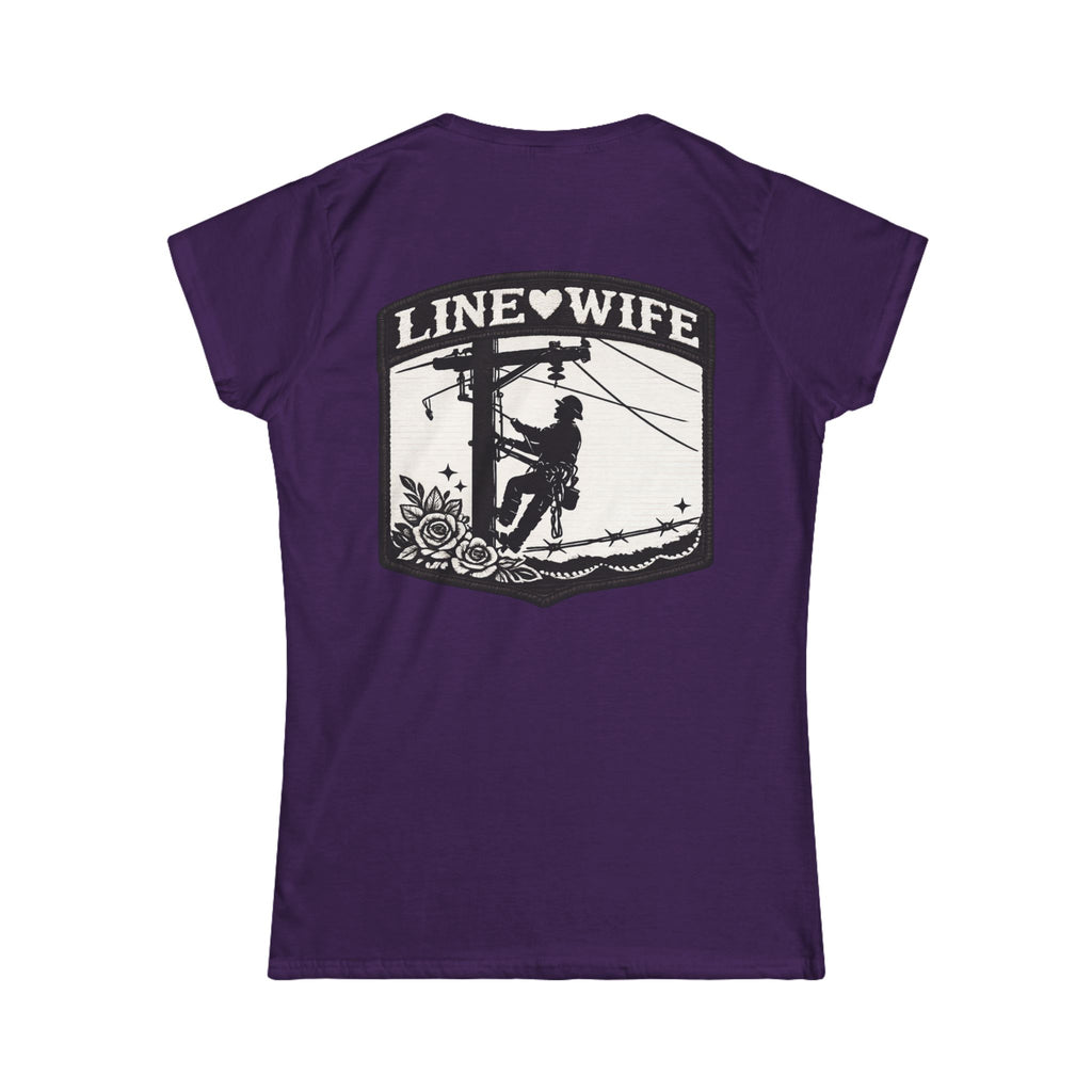 LineDaddy-Line Wife T-Shirt