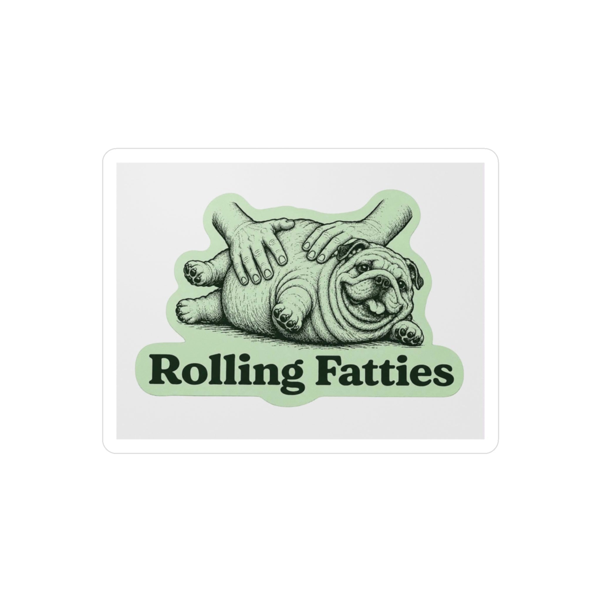 LineDaddy Rolling Fatties -Sticker