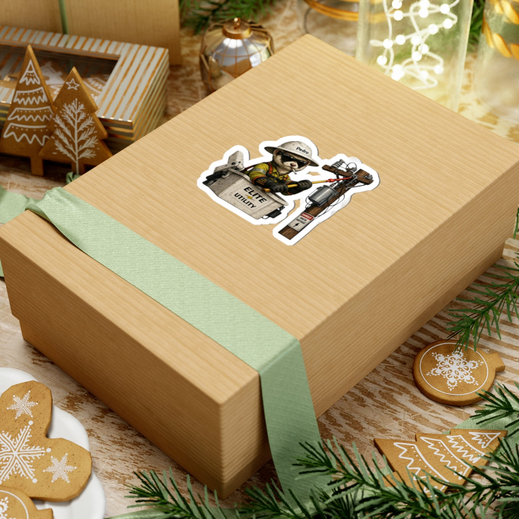 LineDaddy- PedroTheFerret Sticker