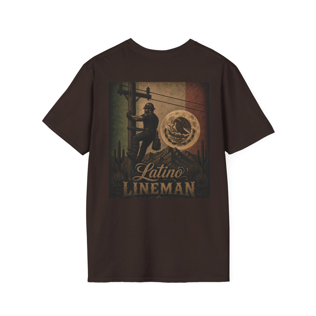 LineDaddy- Latino Lineman T-Shirt