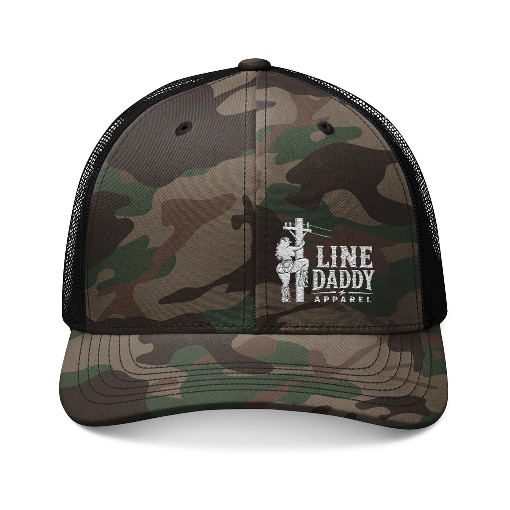 Trucker Hat - LineDaddy - Camo
