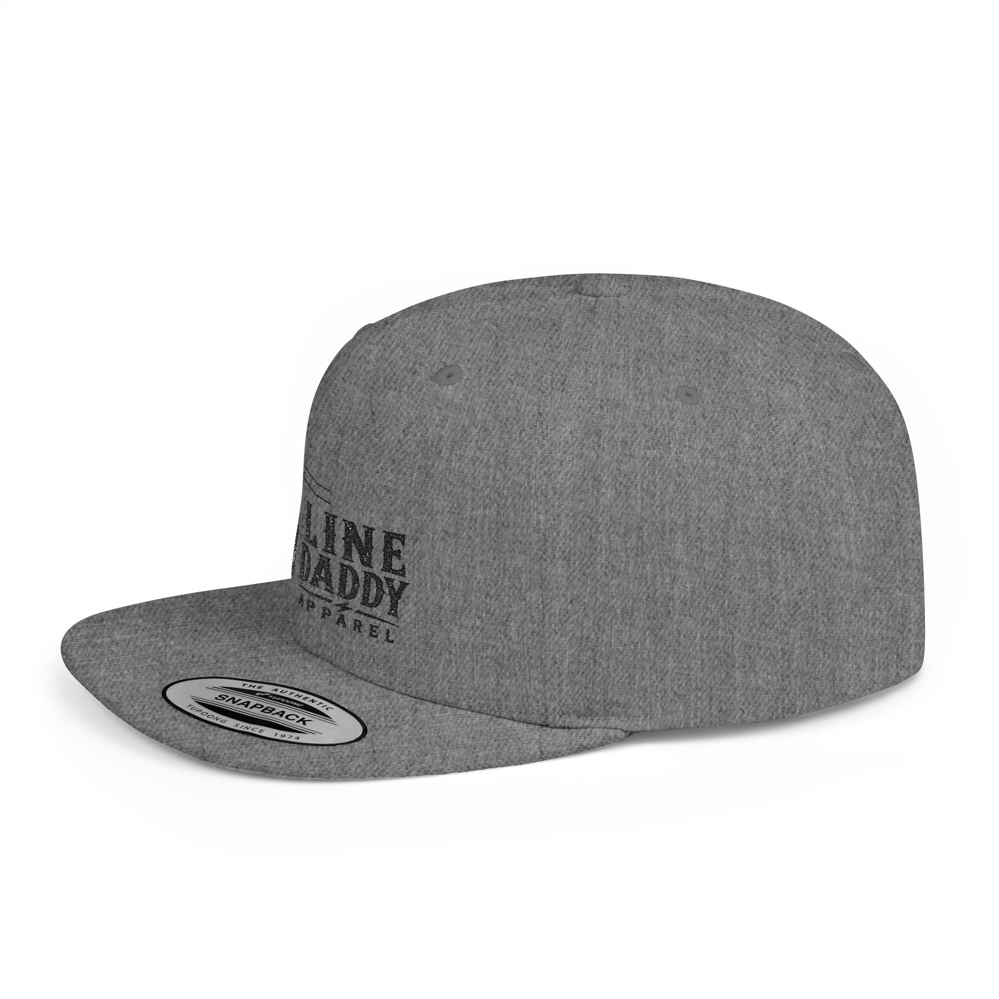 LineDaddyApparel- Flat Bill Cap