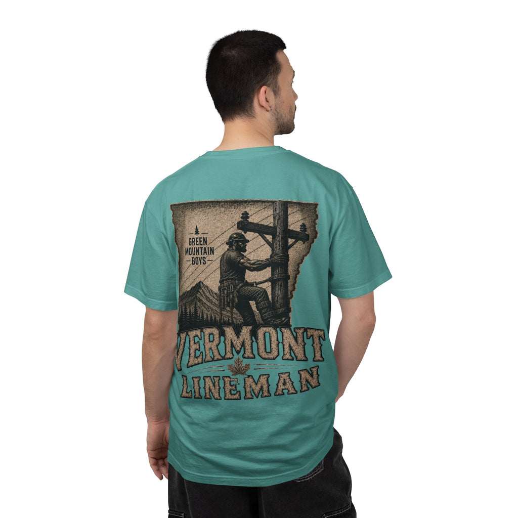 LineDaddy Vermont Lineman T-Shirt