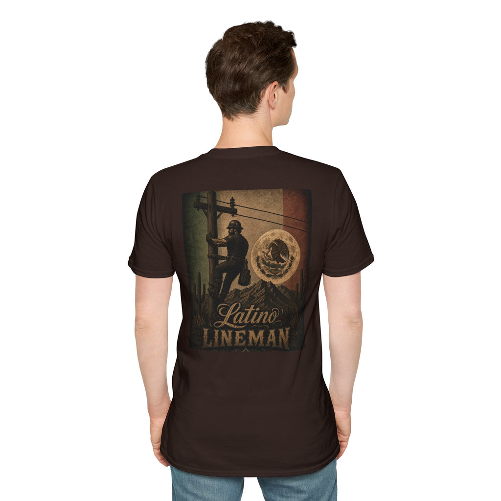 LineDaddy- Latino Lineman T-Shirt