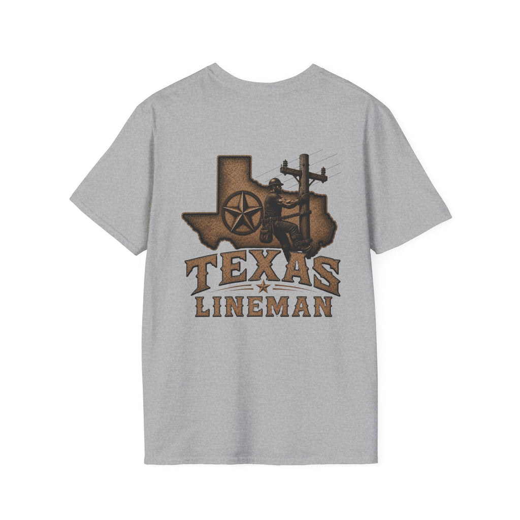 LineDaddy- TX Lineman T-Shirt