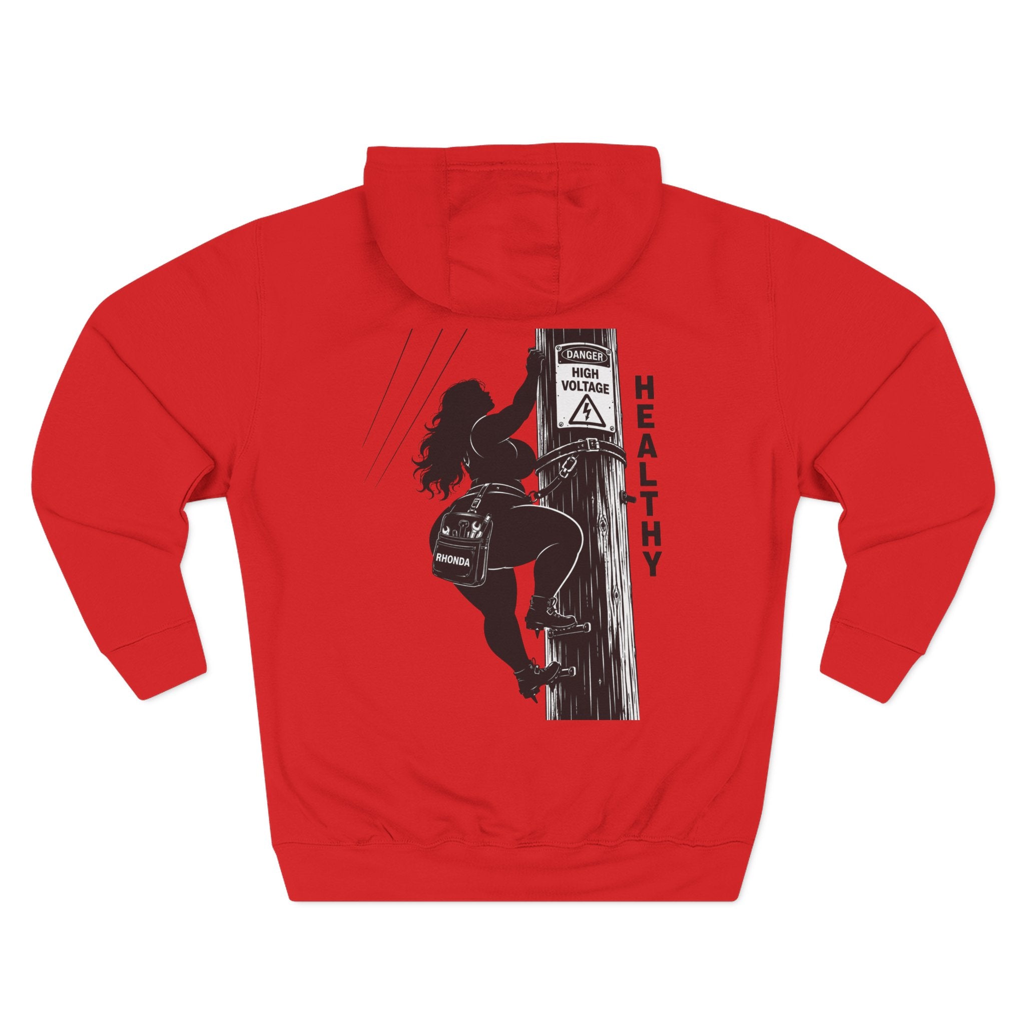 Climbing Girl 'Healthy' Fleece Hoodie