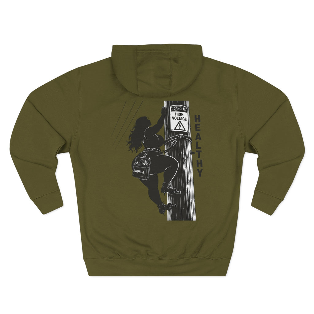 Climbing Girl 'Healthy' Fleece Hoodie
