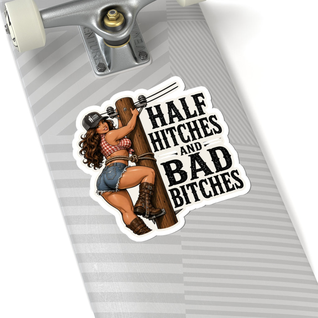 LineDaddy-Half Hitches and Bad B- Sticker