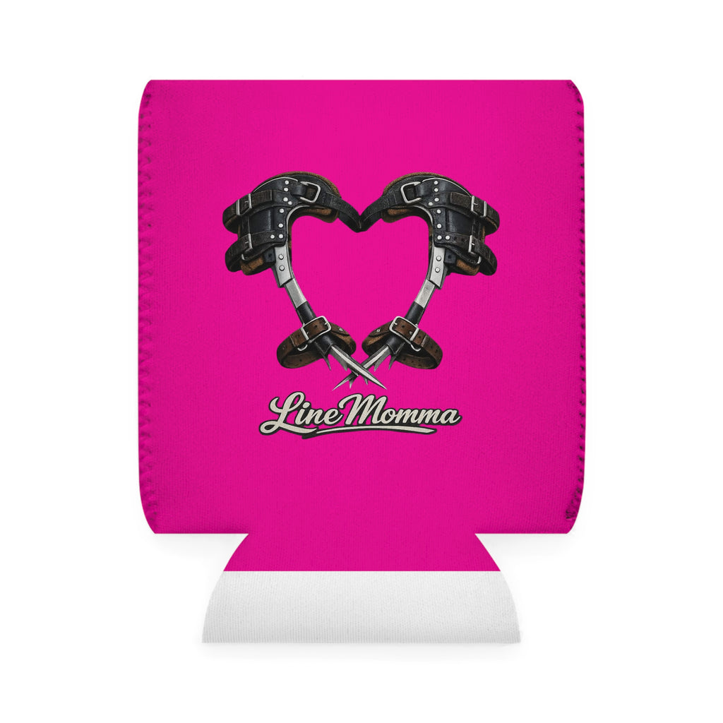 Line Momma Heart Koozie