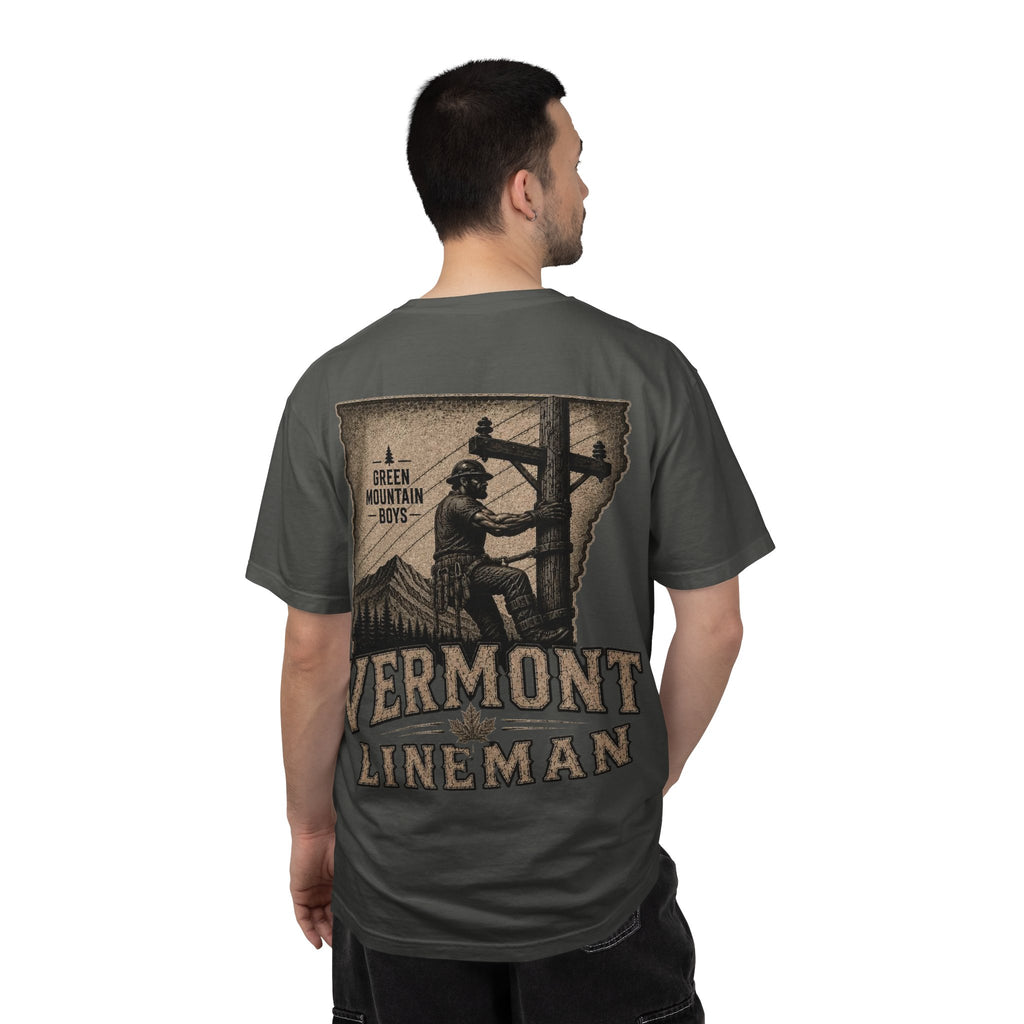 LineDaddy Vermont Lineman T-Shirt