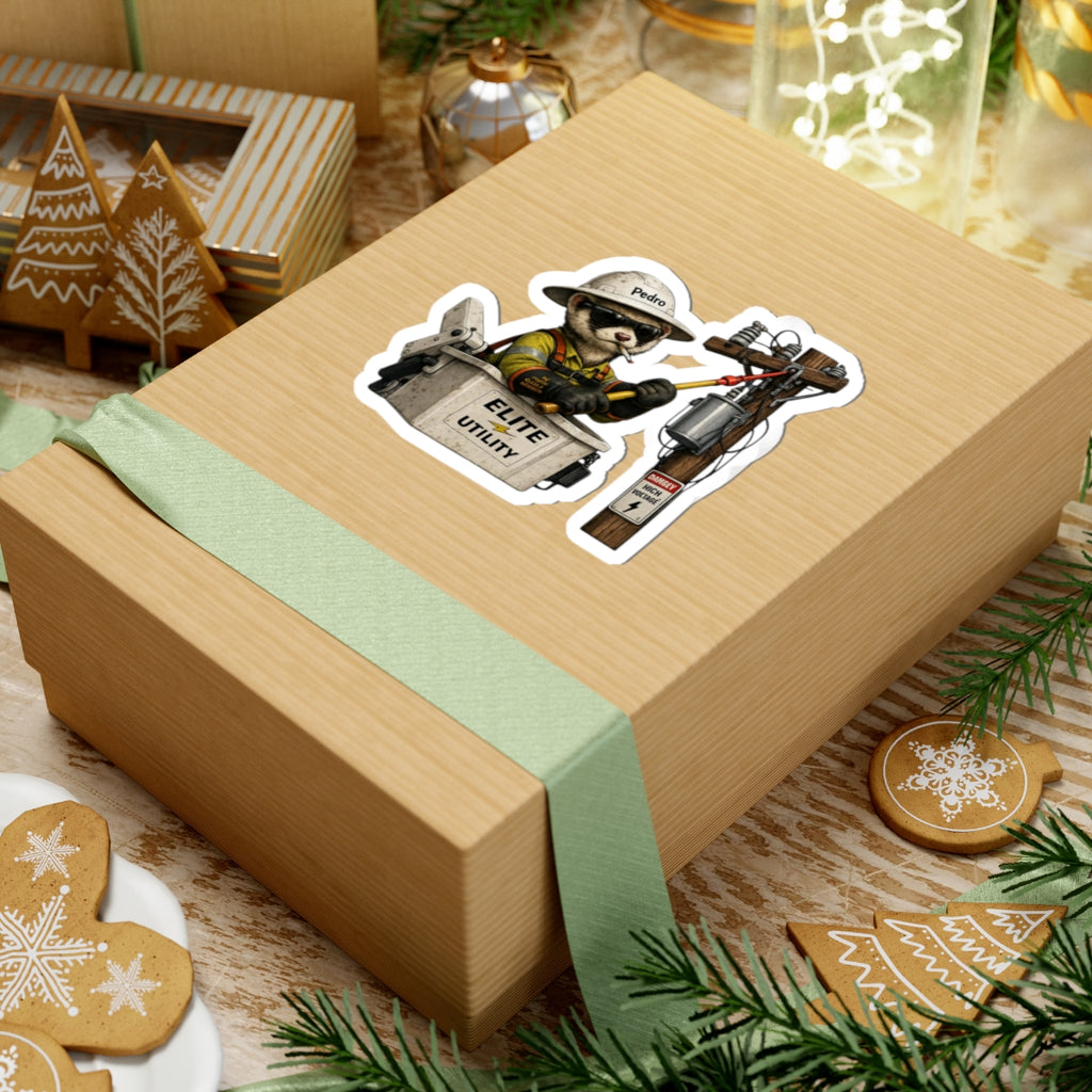 LineDaddy- PedroTheFerret Sticker