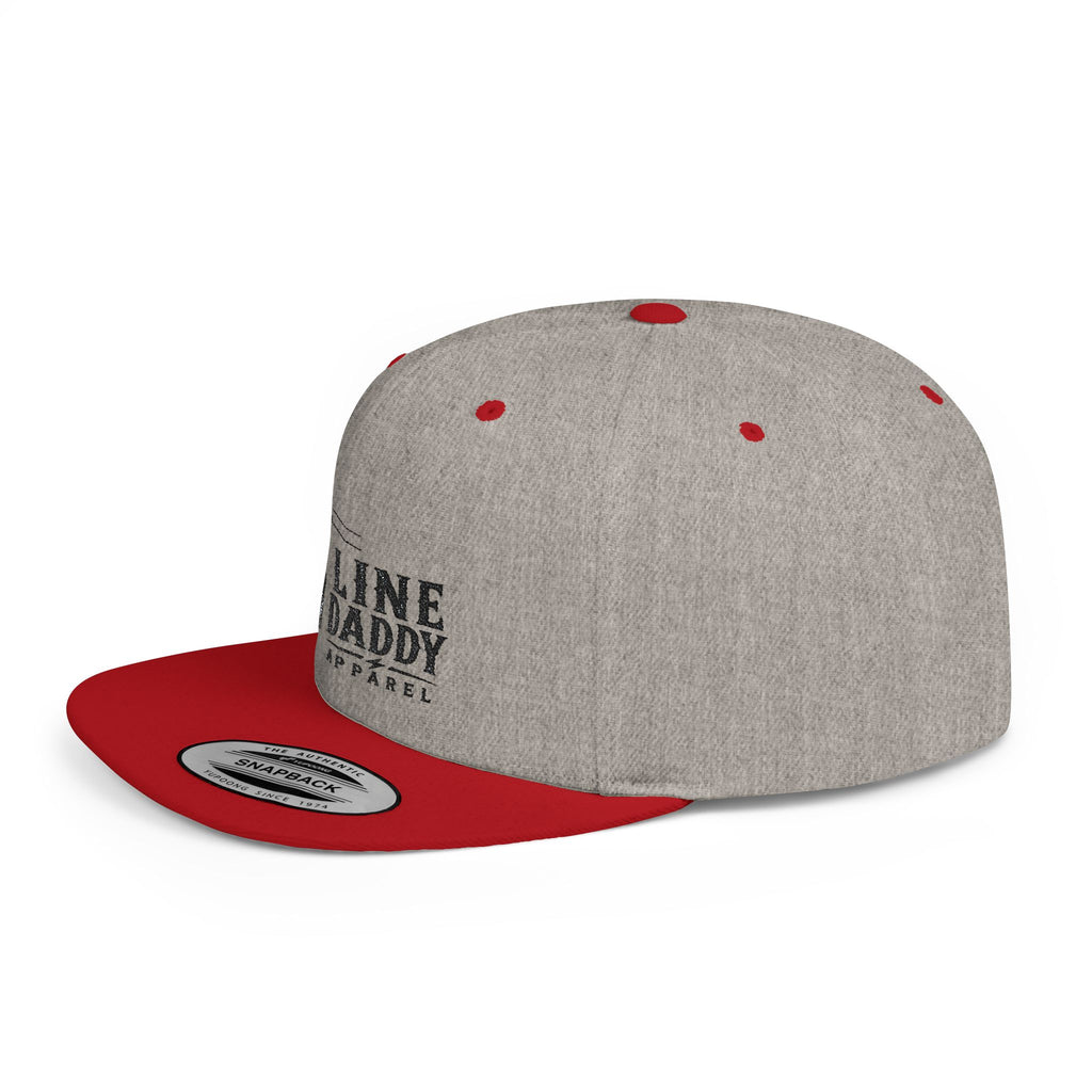LineDaddyApparel- Flat Bill Cap