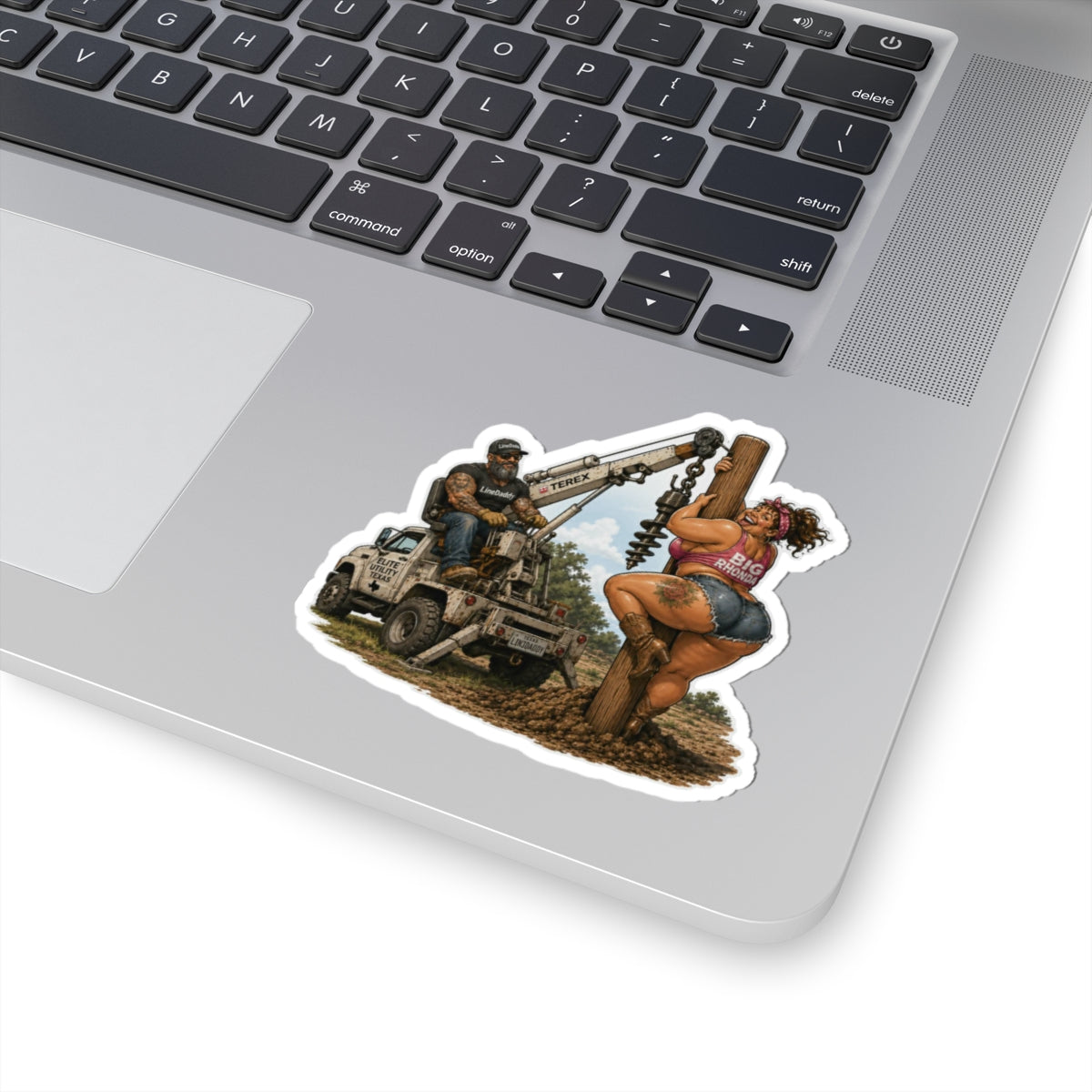 LineDaddy & Big Rhonda Sticker