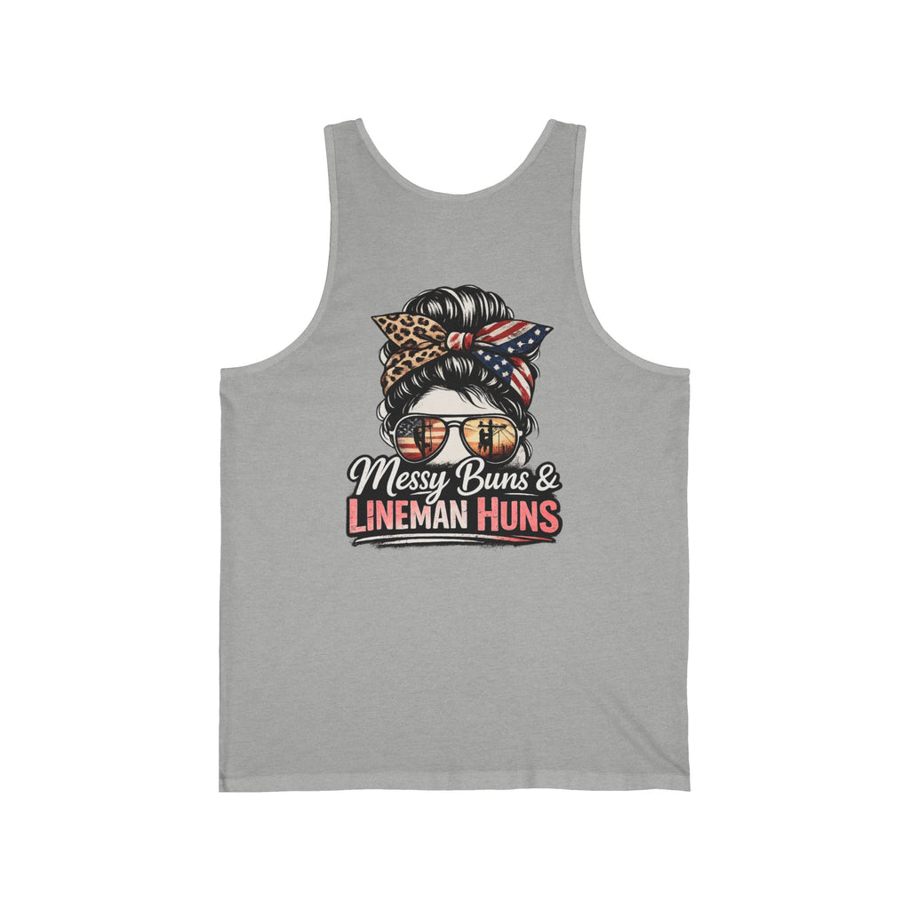Line Daddy Tank Top — Messy Buns