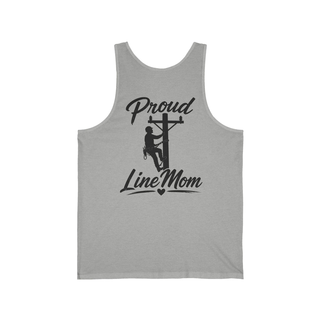 Proud Line Mom Tank Top - Heart