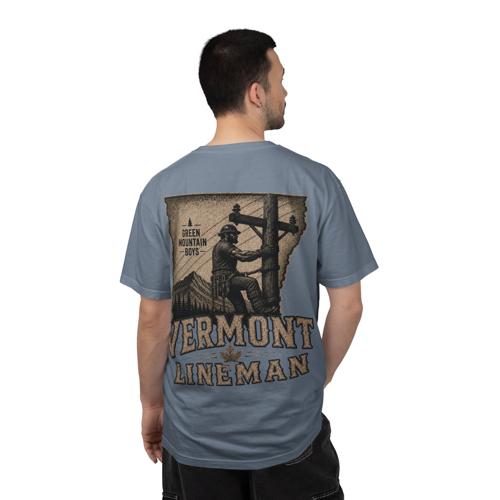 LineDaddy Vermont Lineman T-Shirt