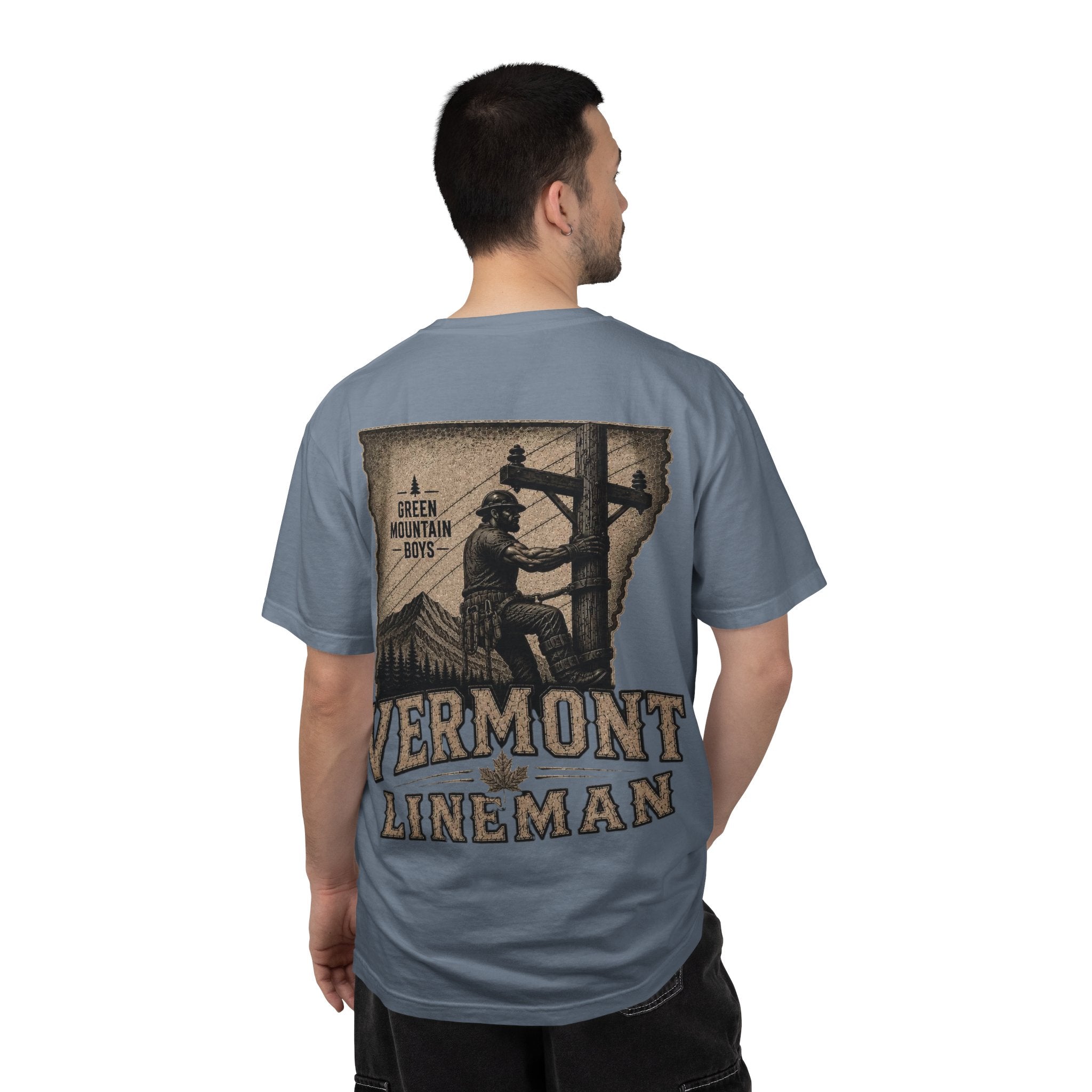 LineDaddy Vermont Lineman T-Shirt
