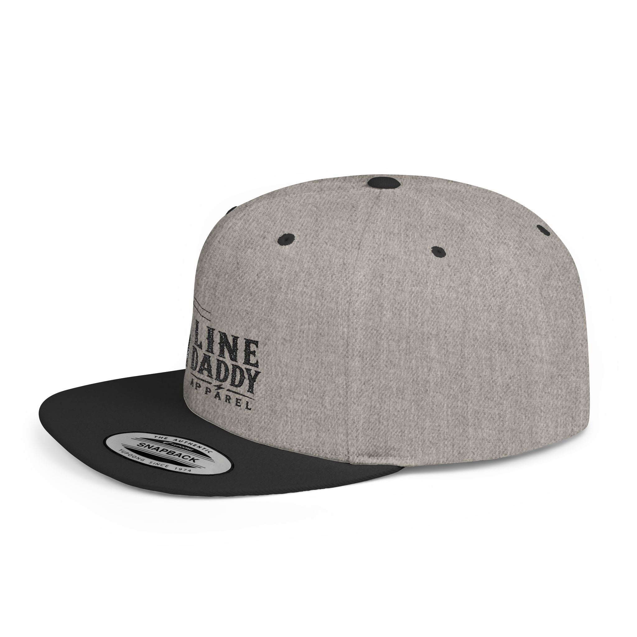 LineDaddyApparel- Flat Bill Cap