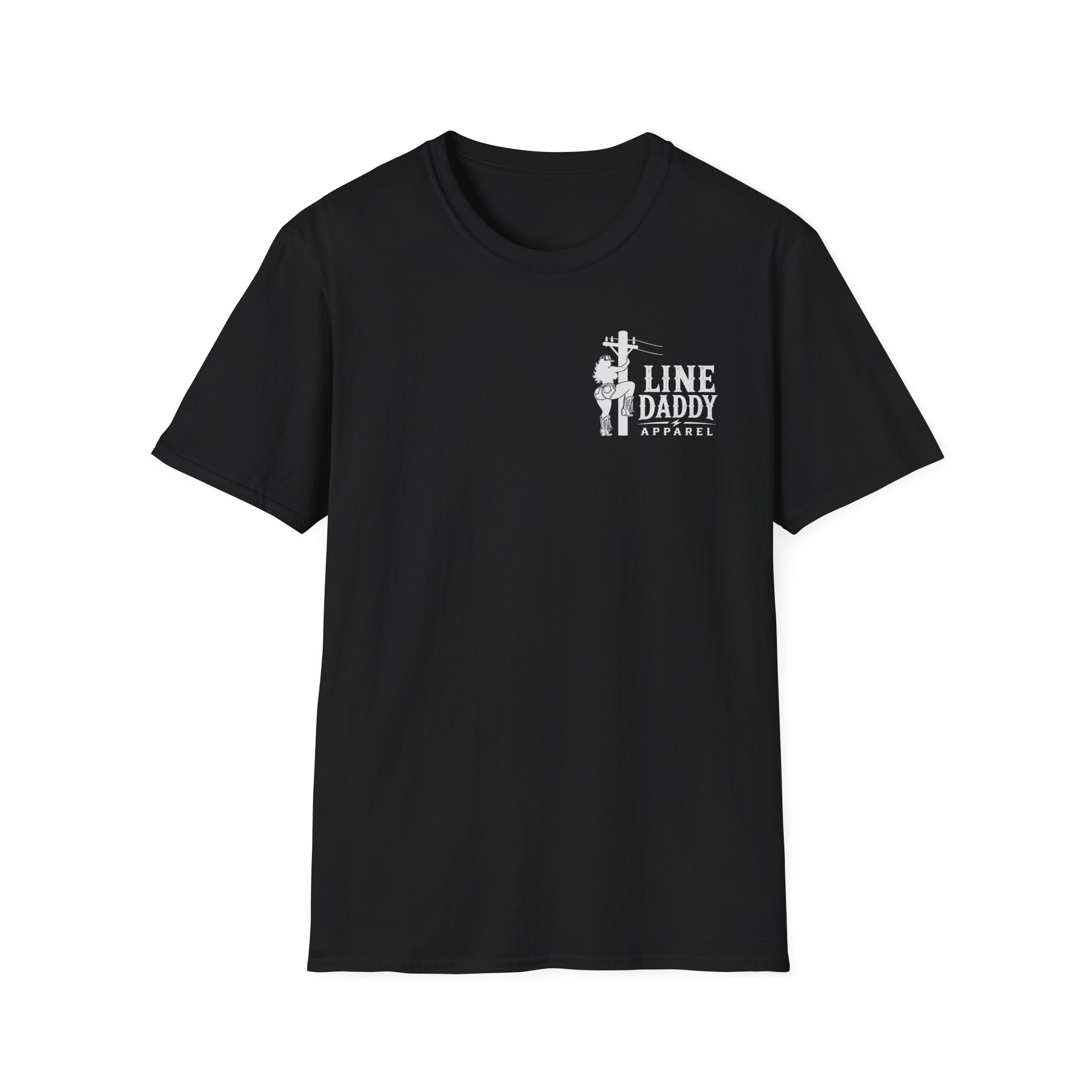 LineDaddy Vermont T-Shirt White Logo