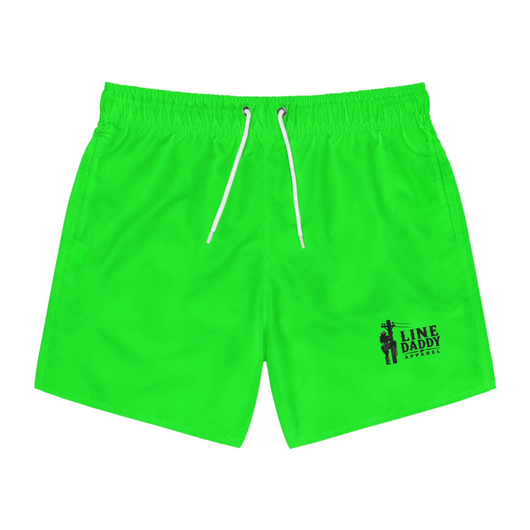 LineDaddy Green Swimwear- Small Logo