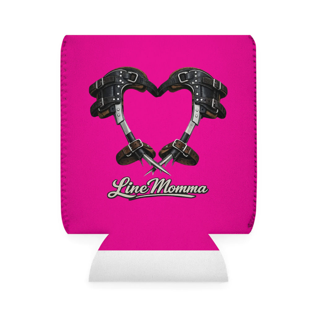Line Momma Heart Koozie
