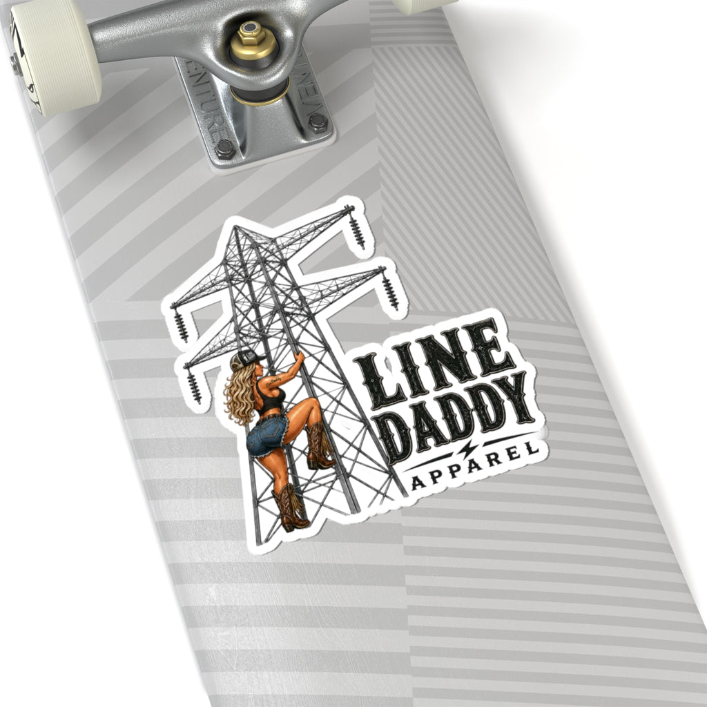 LineDaddy- Transmission Lineman Sticker