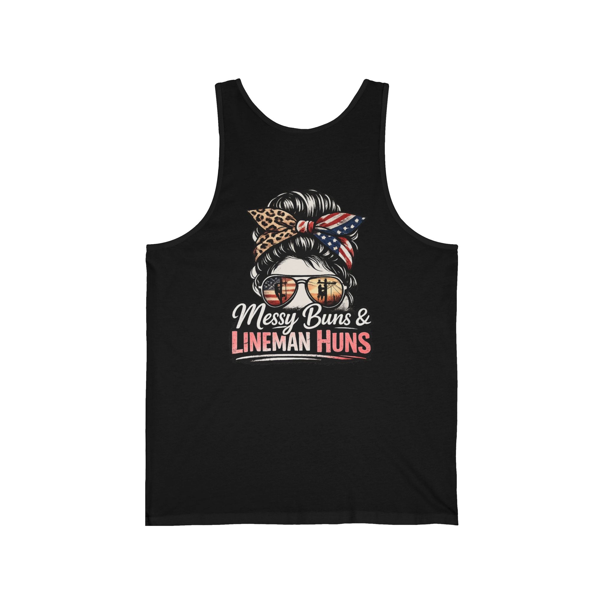 Line Daddy Tank Top — Messy Buns