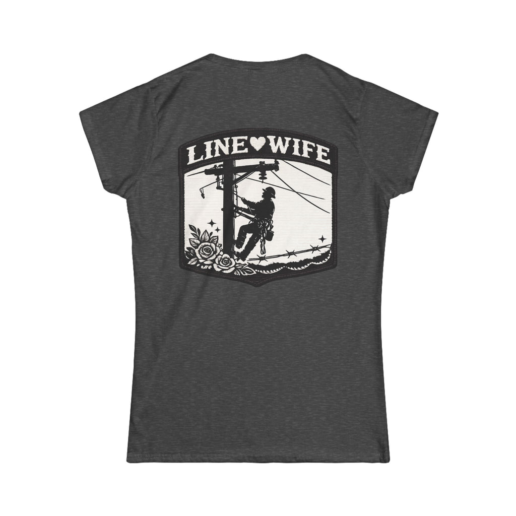 LineDaddy-Line Wife T-Shirt