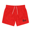 LineDaddy Red Swimwear-Small Logo