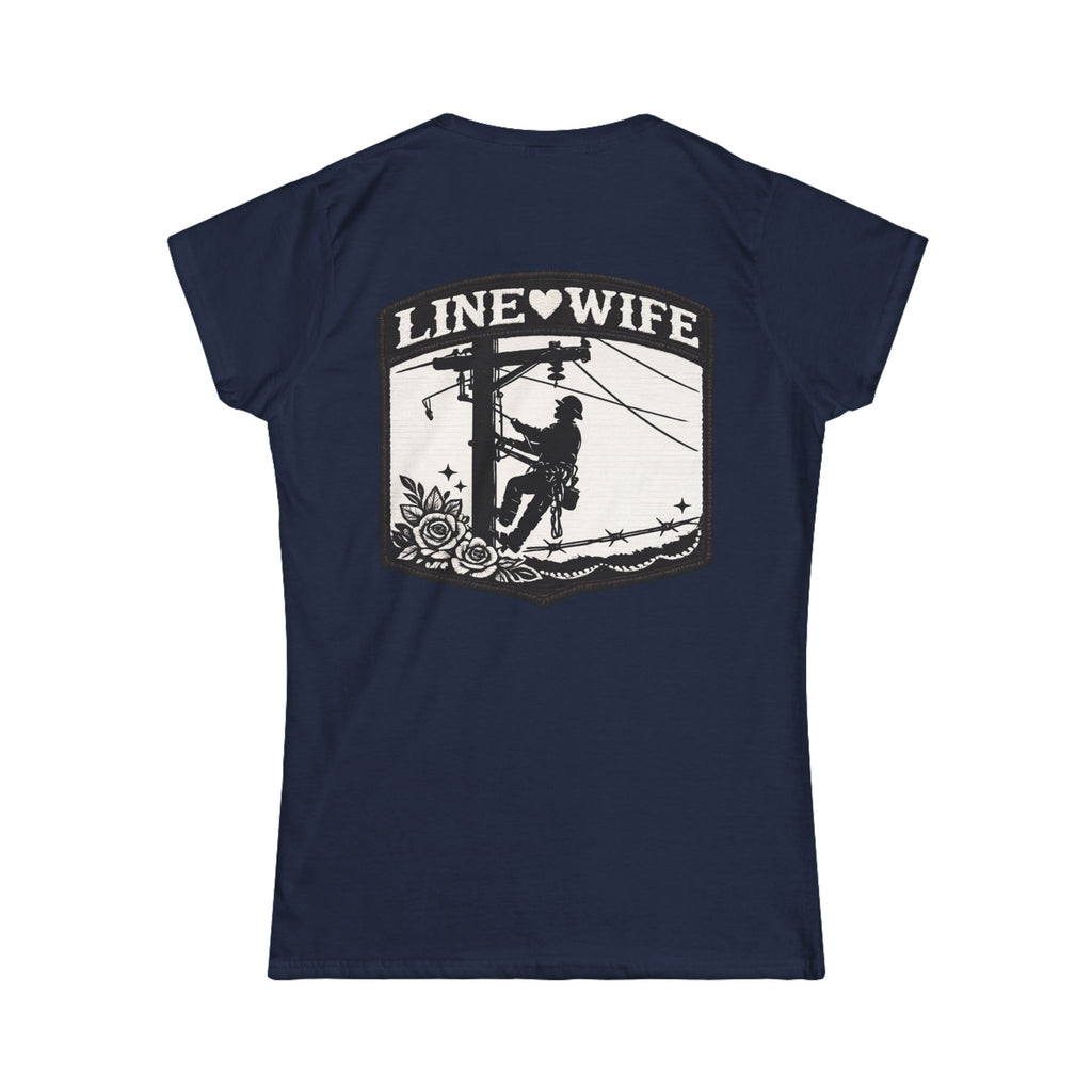 LineDaddy-Line Wife T-Shirt