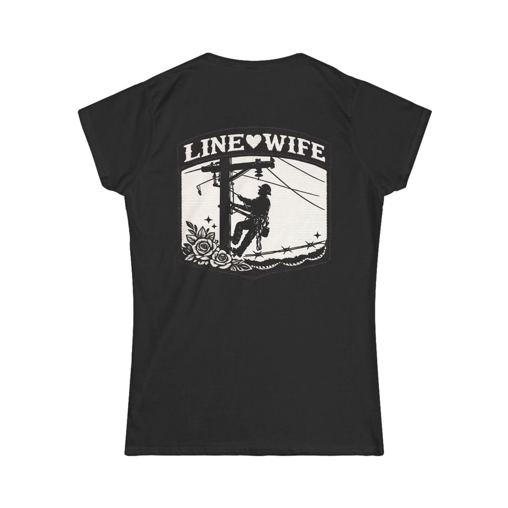 LineDaddy-Line Wife T-Shirt