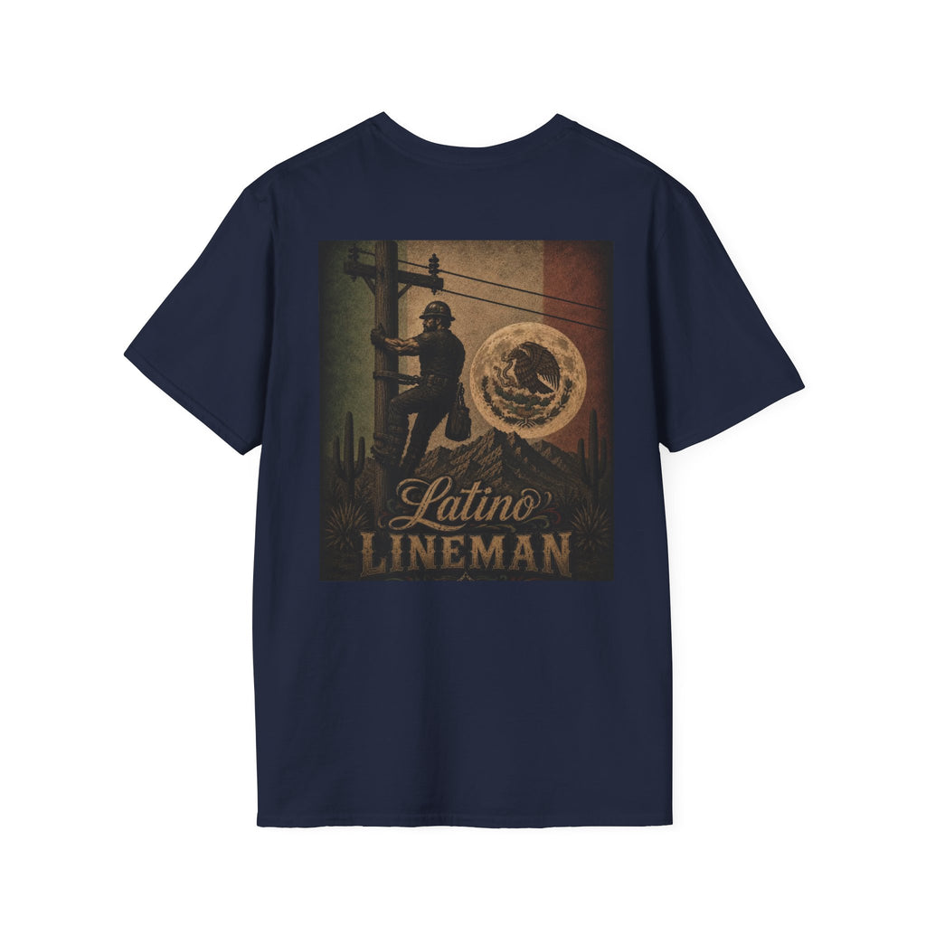 LineDaddy- Latino Lineman T-Shirt