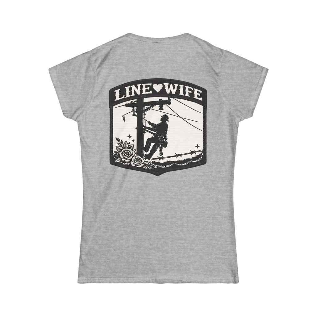 LineDaddy-Line Wife T-Shirt
