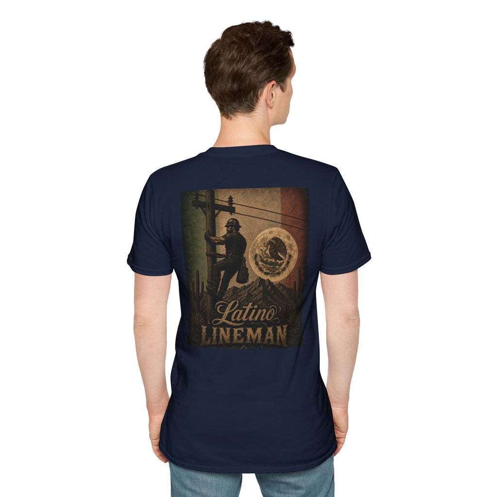 LineDaddy- Latino Lineman T-Shirt