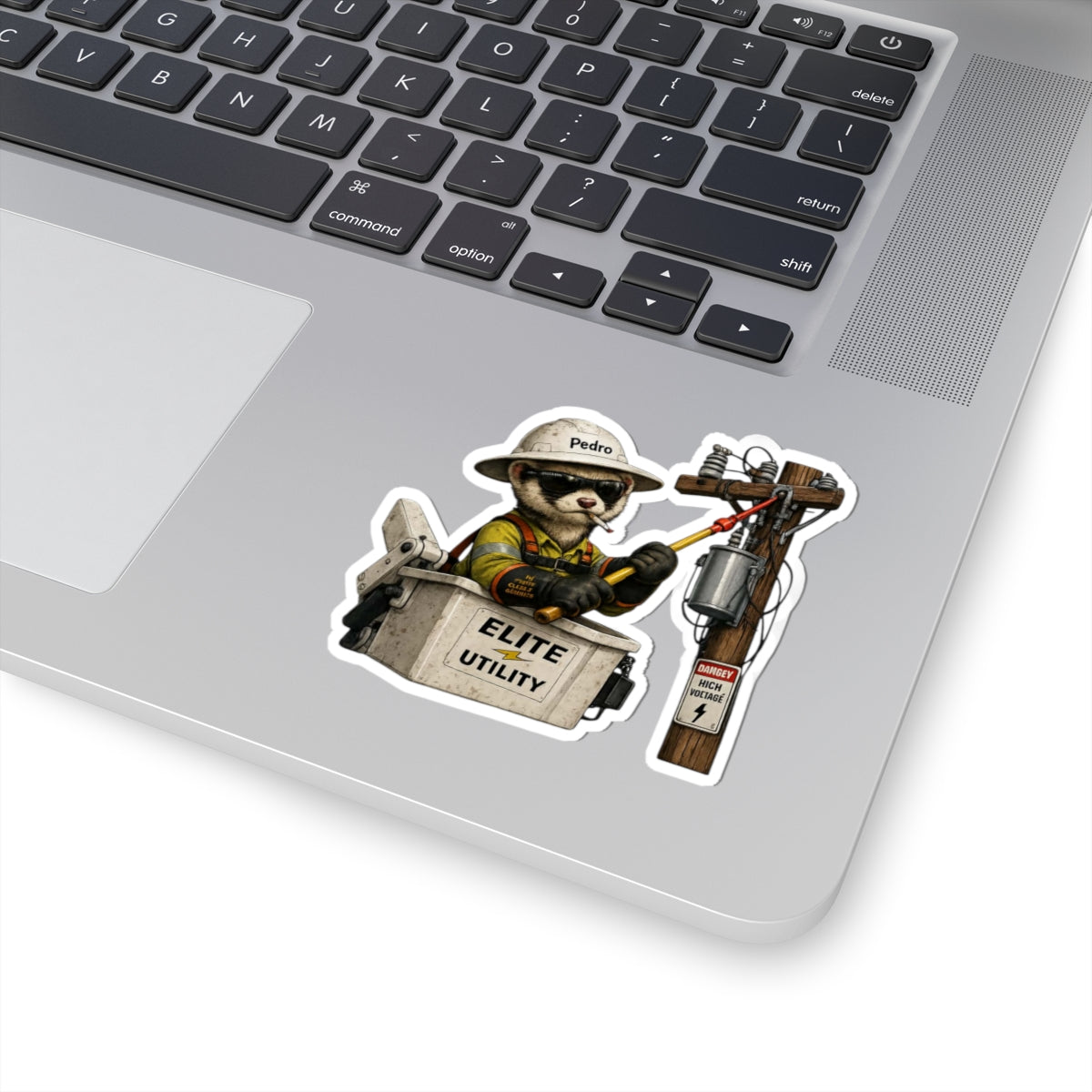 LineDaddy- PedroTheFerret Sticker