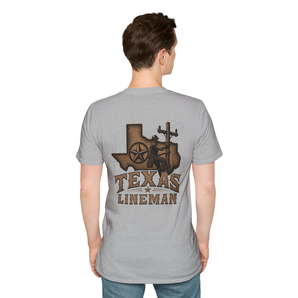 LineDaddy- TX Lineman T-Shirt