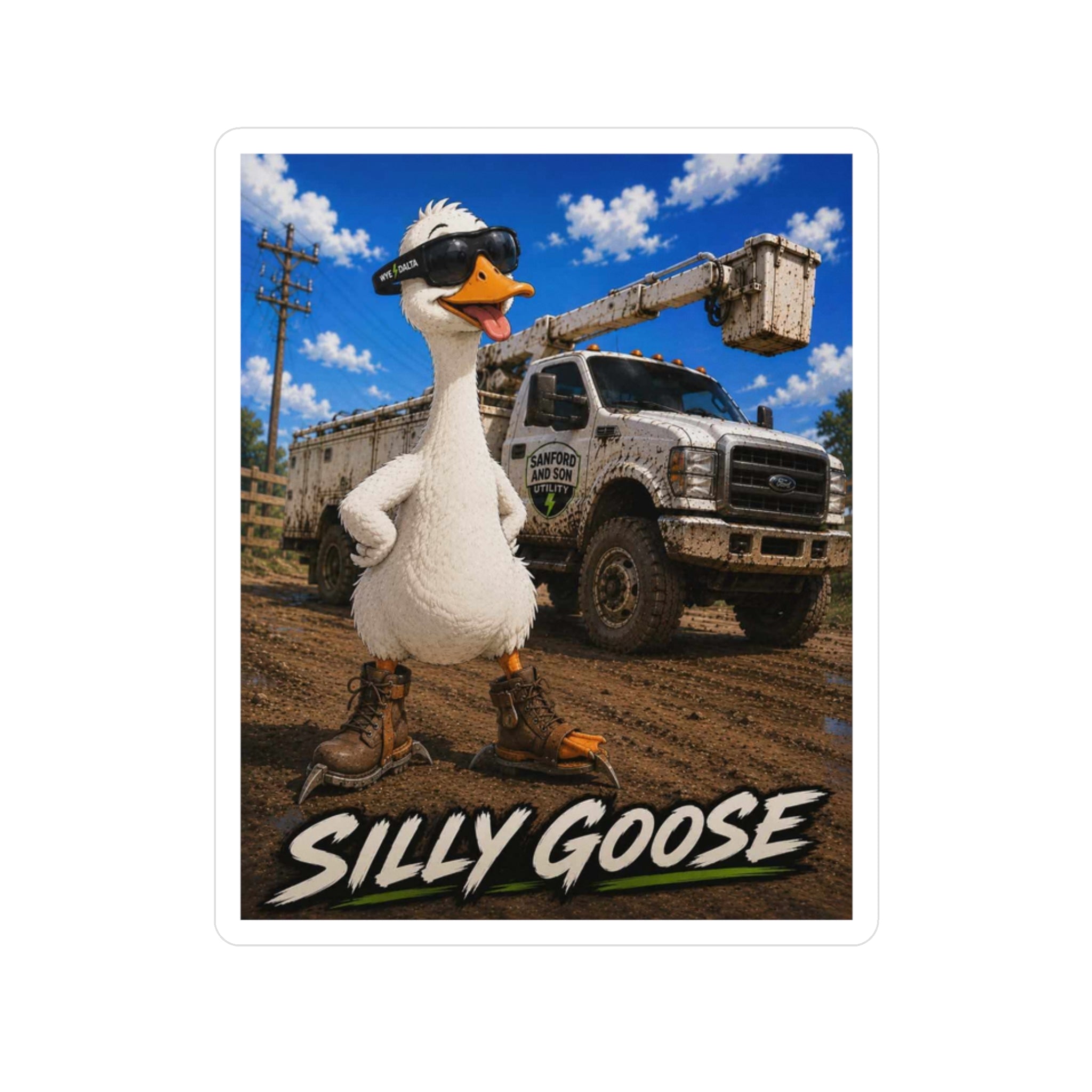 LineDaddy-Silly Goose
