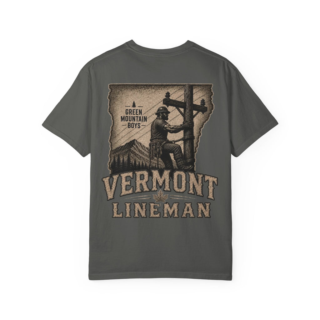 LineDaddy Vermont Lineman T-Shirt