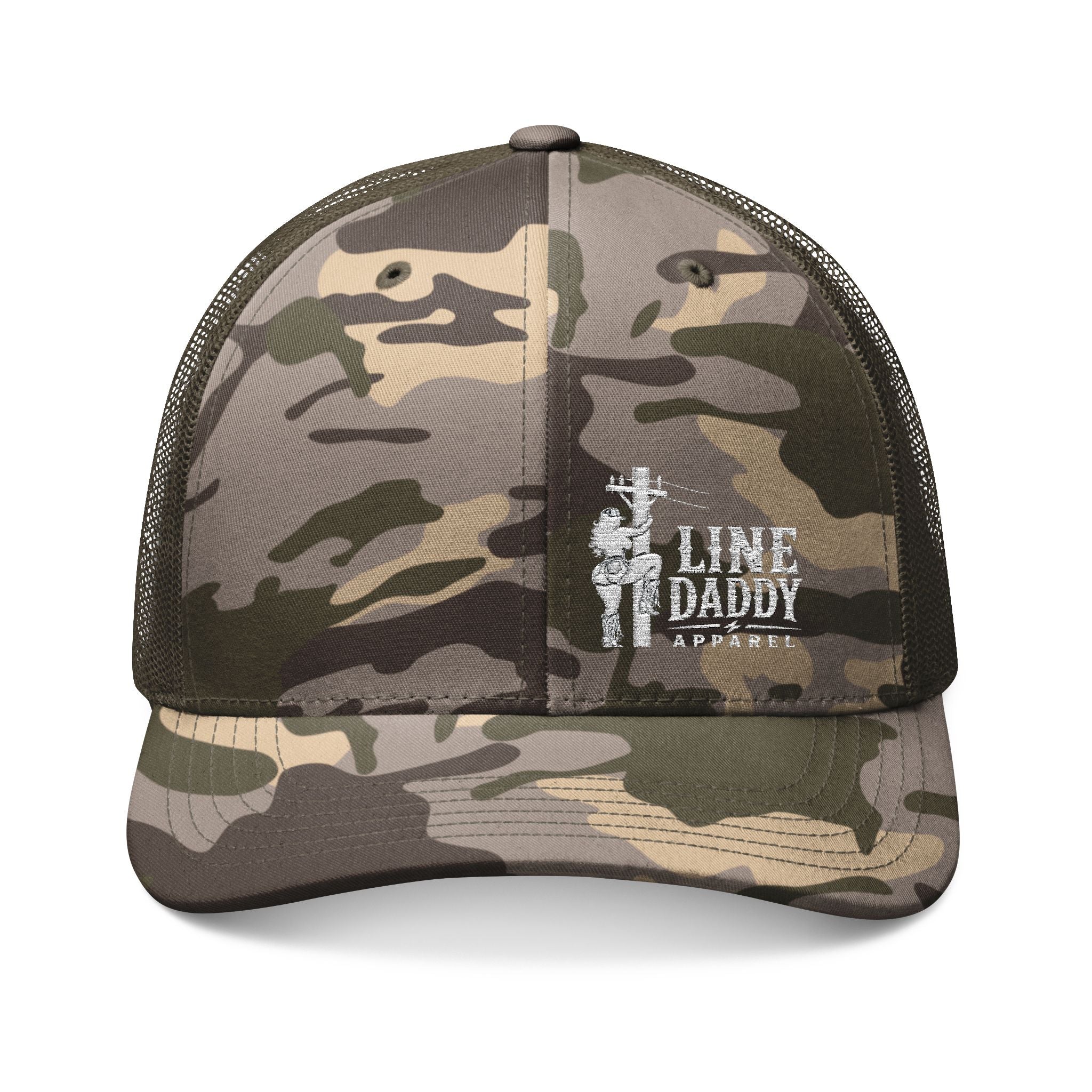 Trucker Hat - LineDaddy - Camo