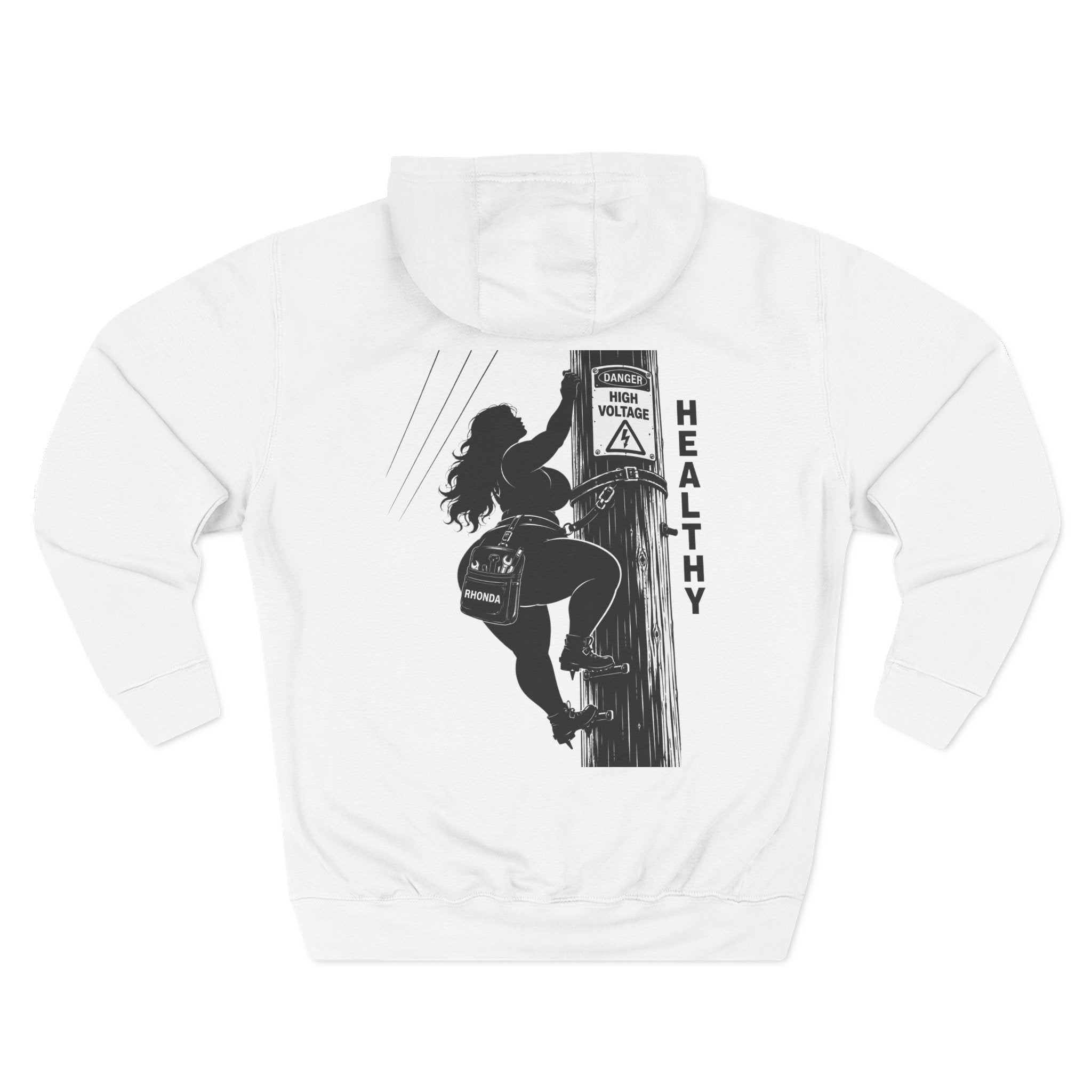 Climbing Girl 'Healthy' Fleece Hoodie