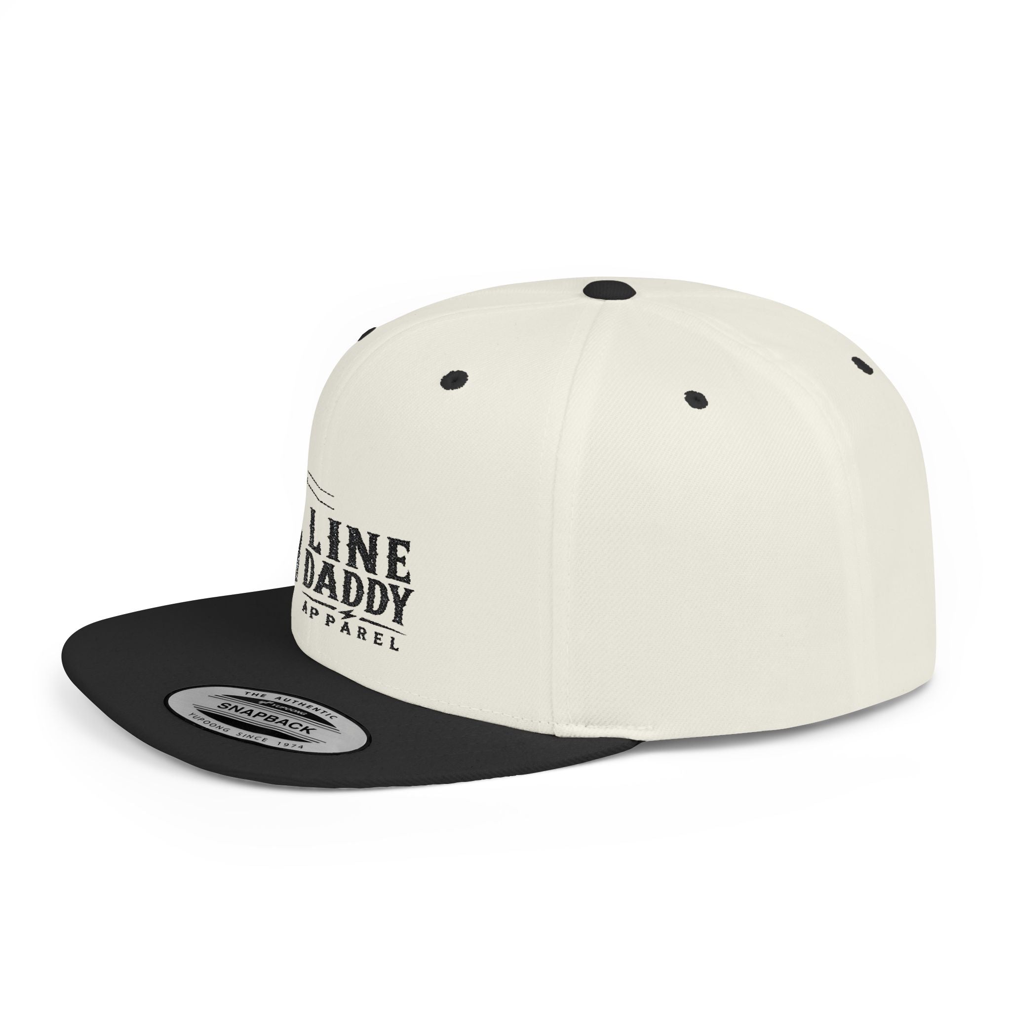 LineDaddyApparel- Flat Bill Cap