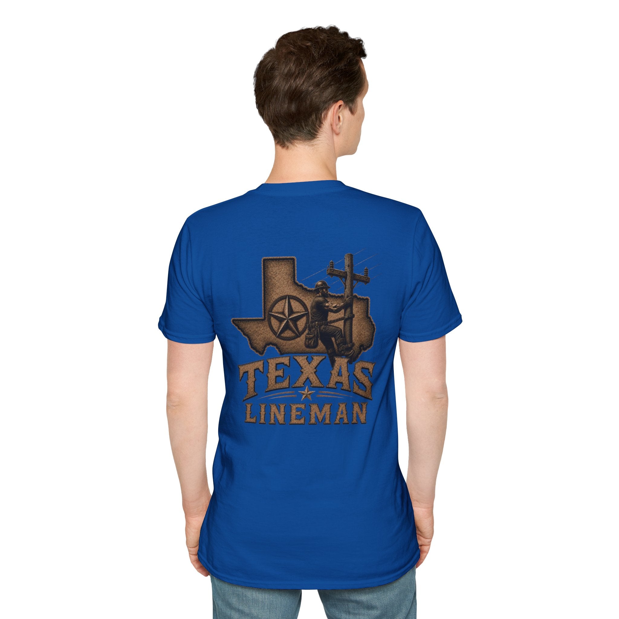 LineDaddy- TX Lineman T-Shirt