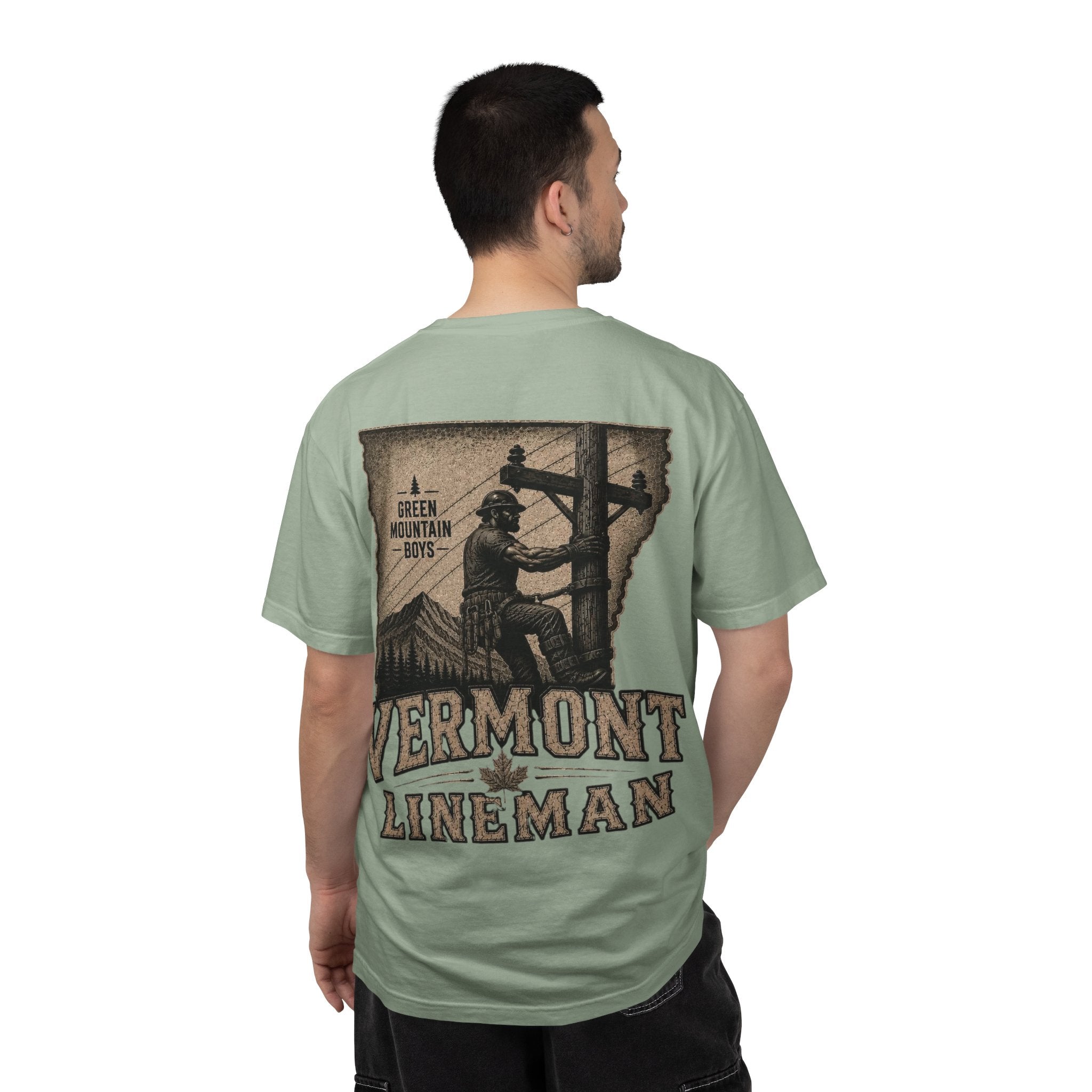 LineDaddy Vermont Lineman T-Shirt