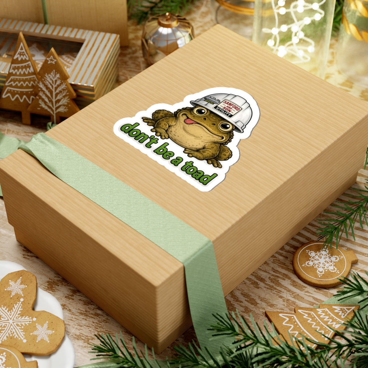 Don't Be a Toad Sticker