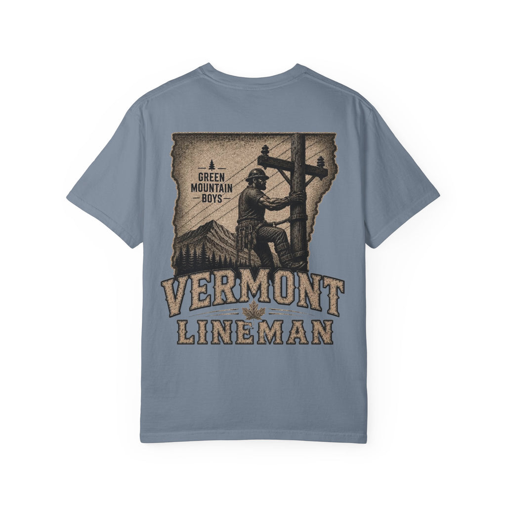 LineDaddy Vermont Lineman T-Shirt