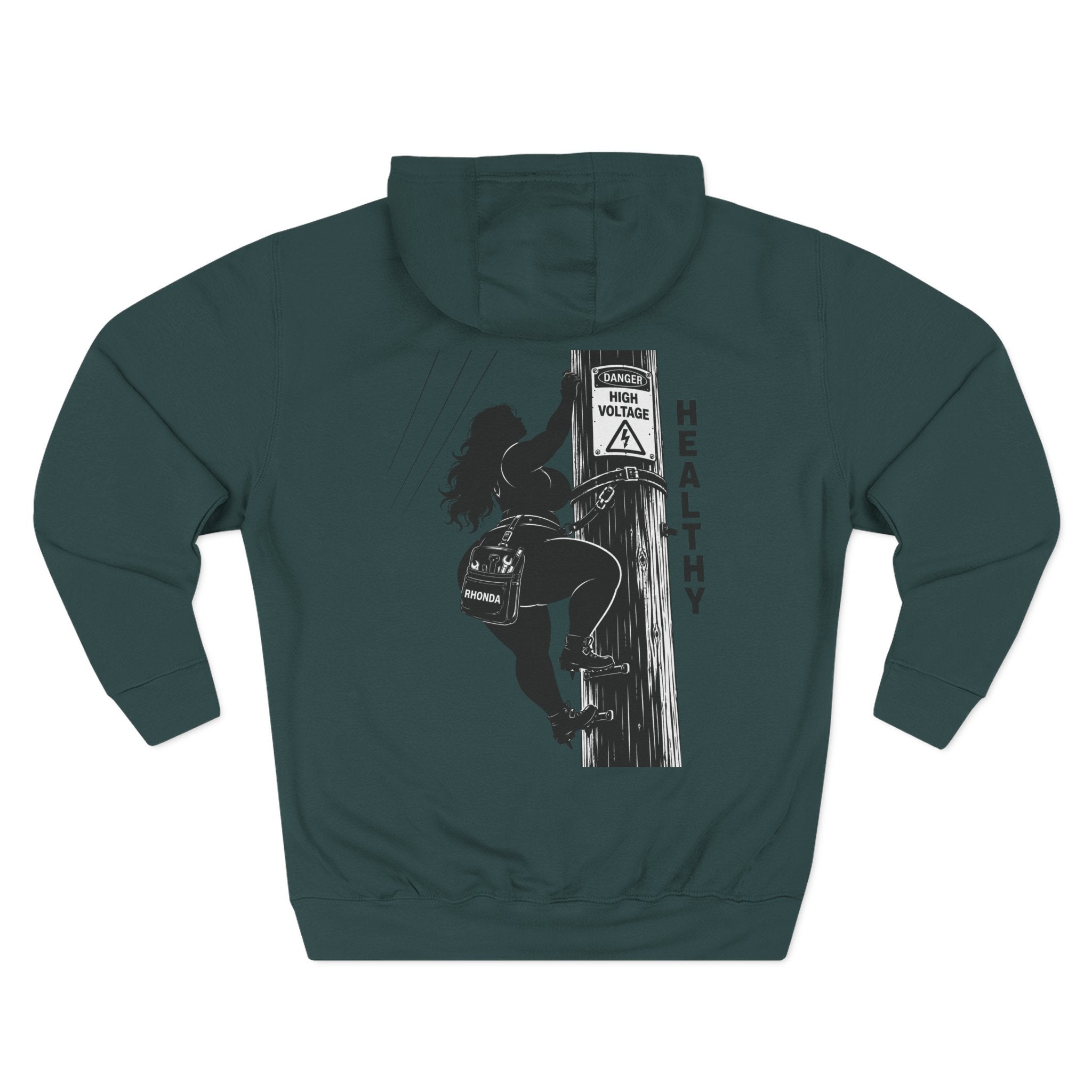 Climbing Girl 'Healthy' Fleece Hoodie