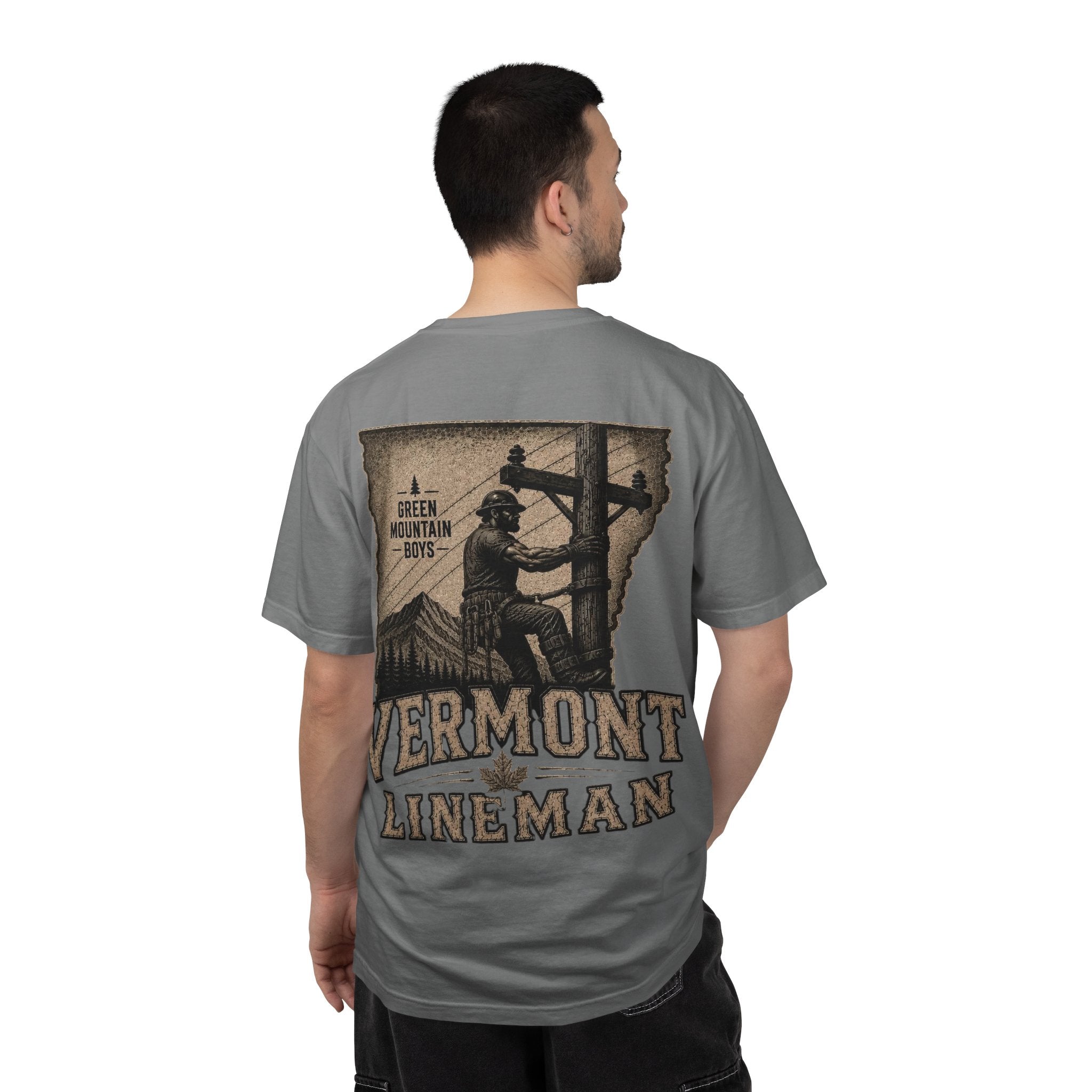LineDaddy Vermont Lineman T-Shirt