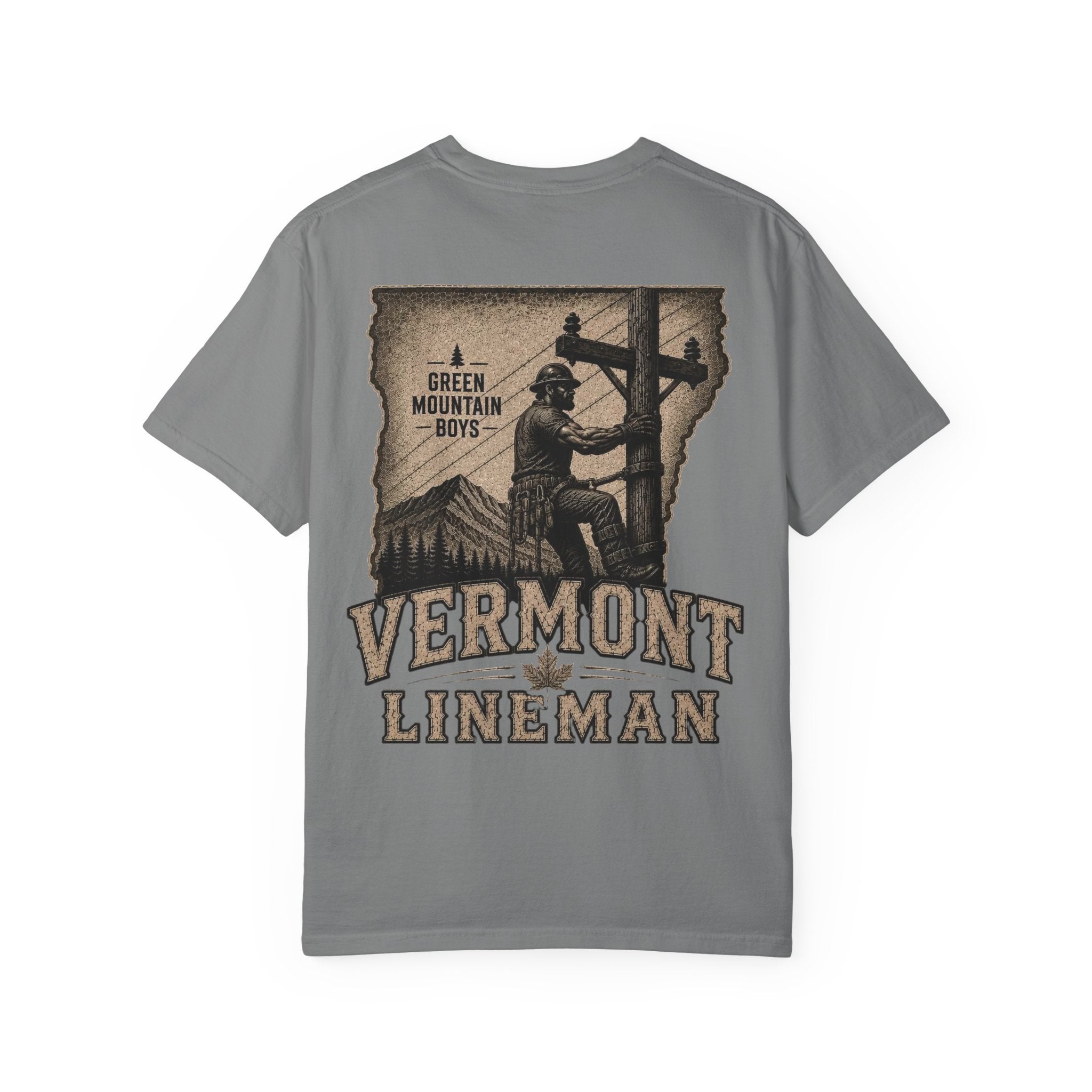 LineDaddy Vermont Lineman T-Shirt