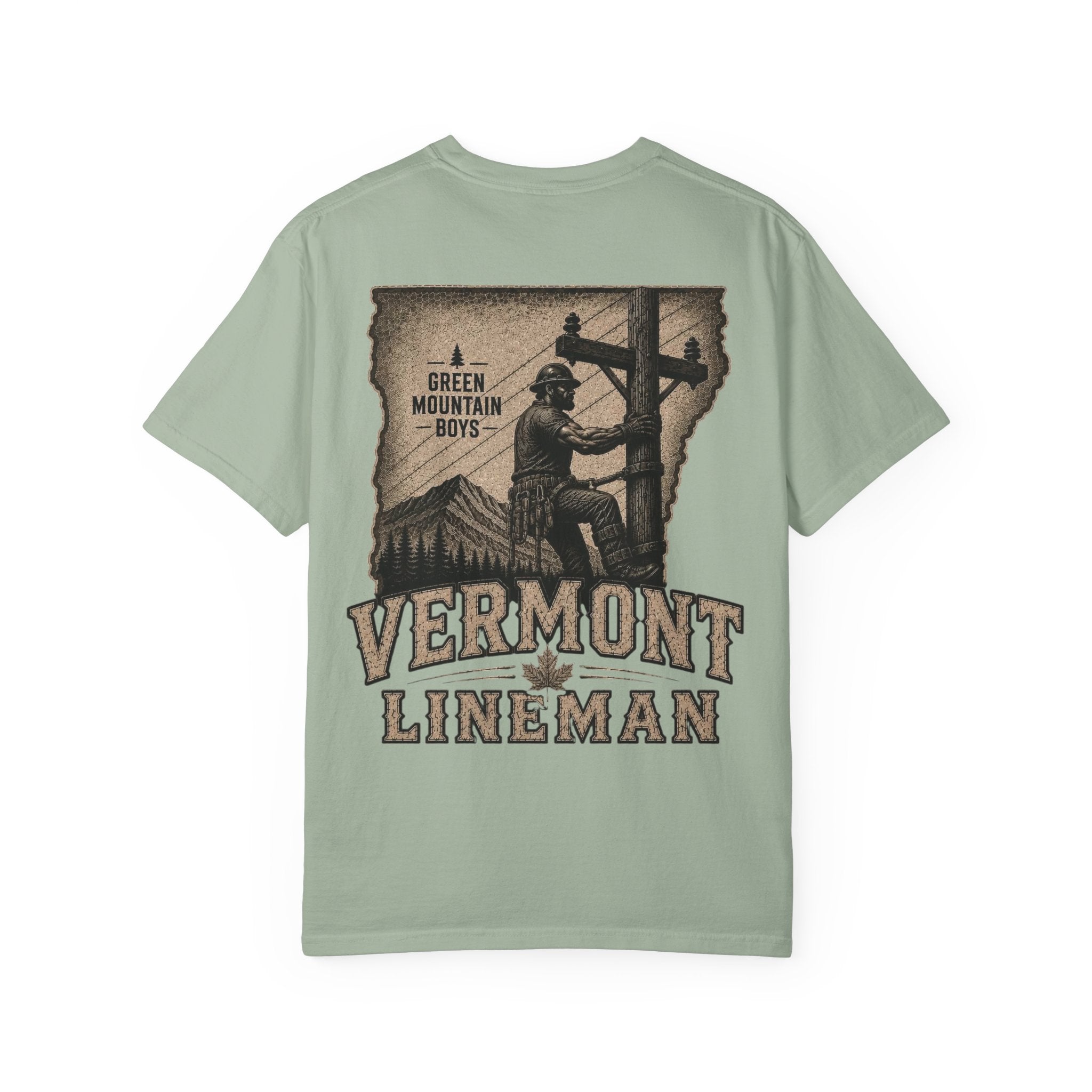 LineDaddy Vermont Lineman T-Shirt